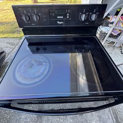 Whirlpool Stove Glass Top With Microwave 