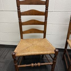 Antique dining chairs
