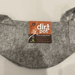 .Hydrofarm Dirt Pot 5 Gal Flexible Portable Planter 