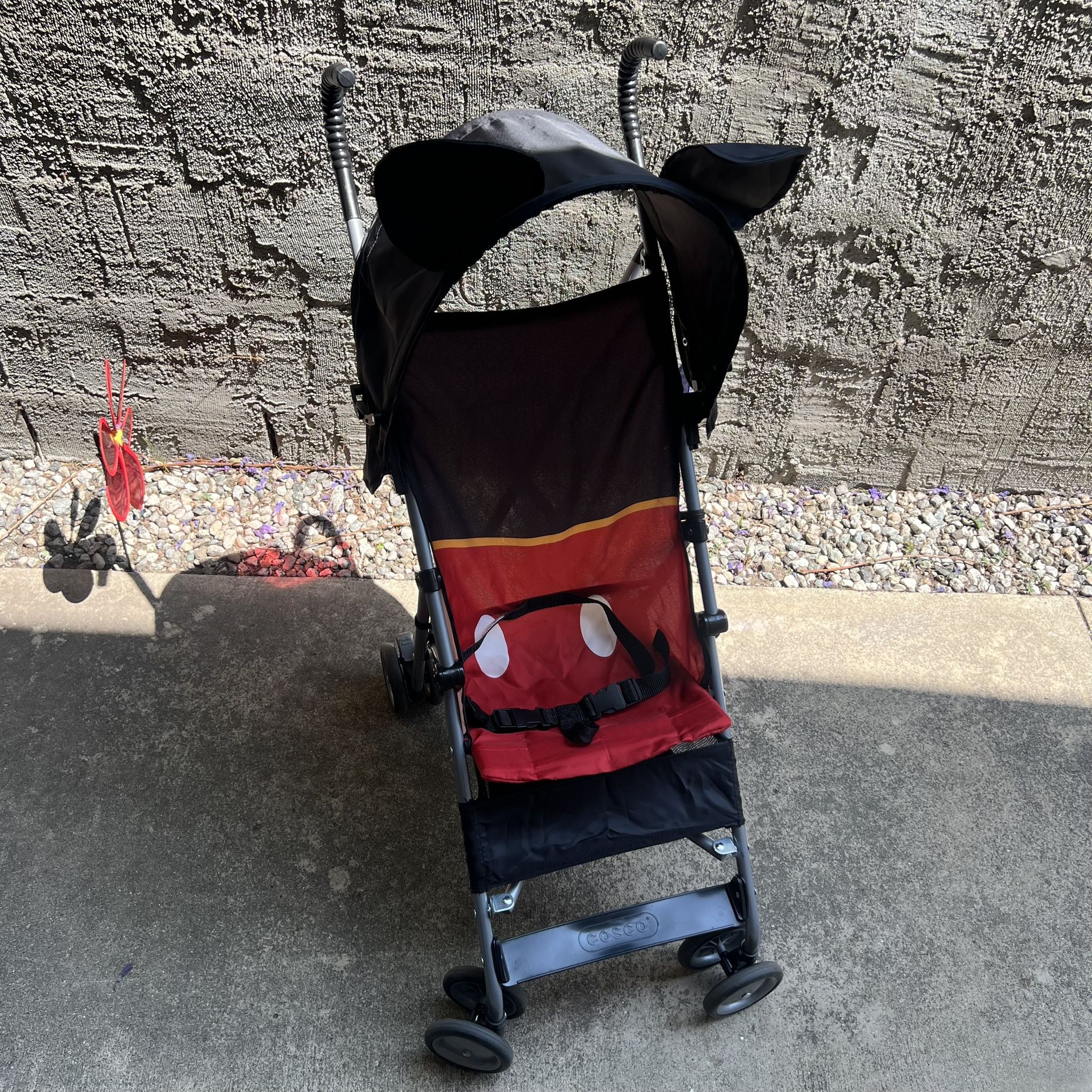 Mickey Mouse Kids Baby Umbrella Stroller Disneyland
