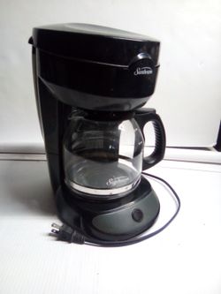 Working 12cup Sunbeam Coffee Maker PICKUP ONLY in EDINBURG by Terry/Mile 17 1/2