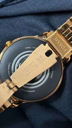 Fossil Smartwatch rose Gold-Tone Bracelet
