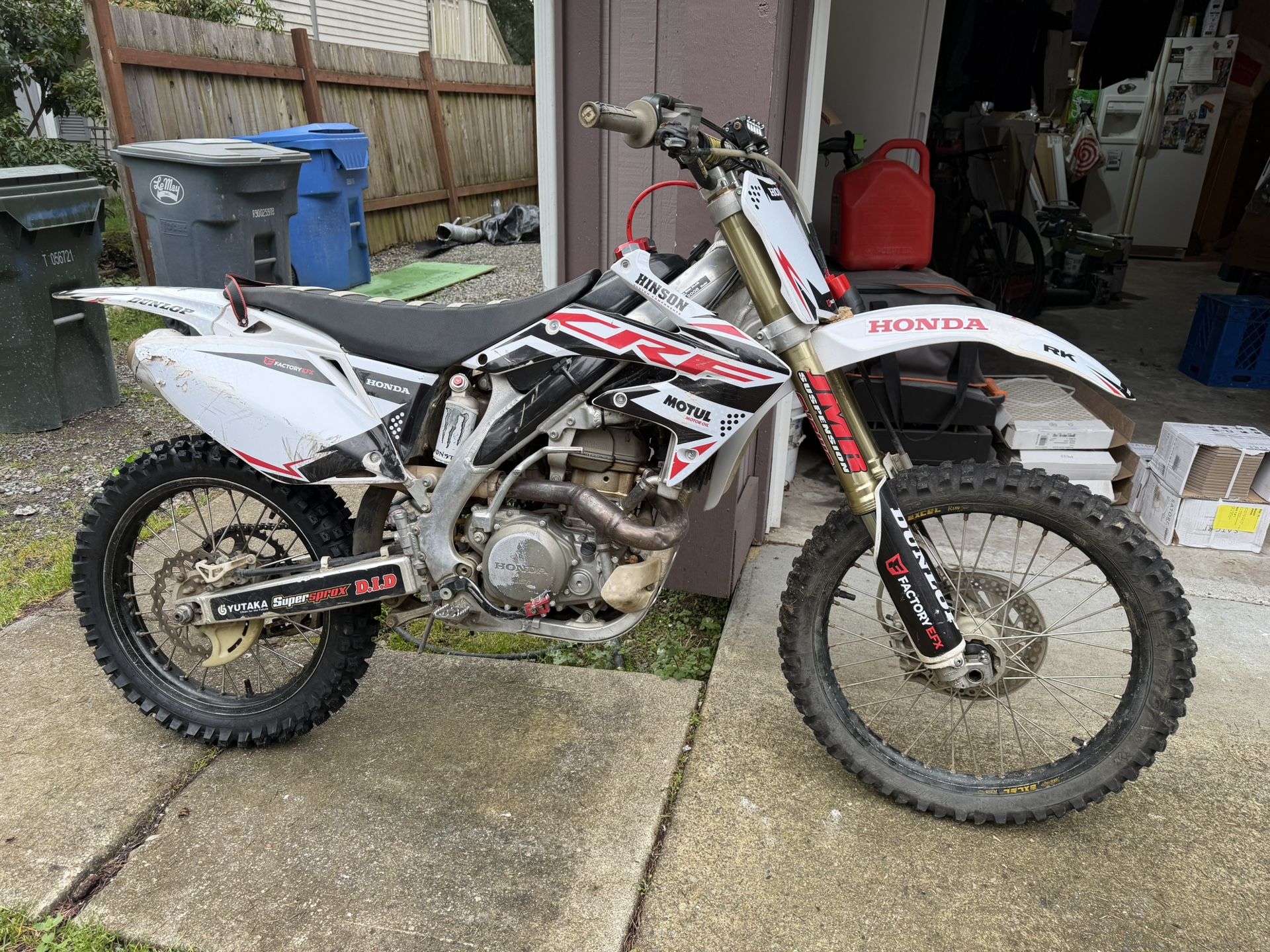 2008 Yamaha CRF450r