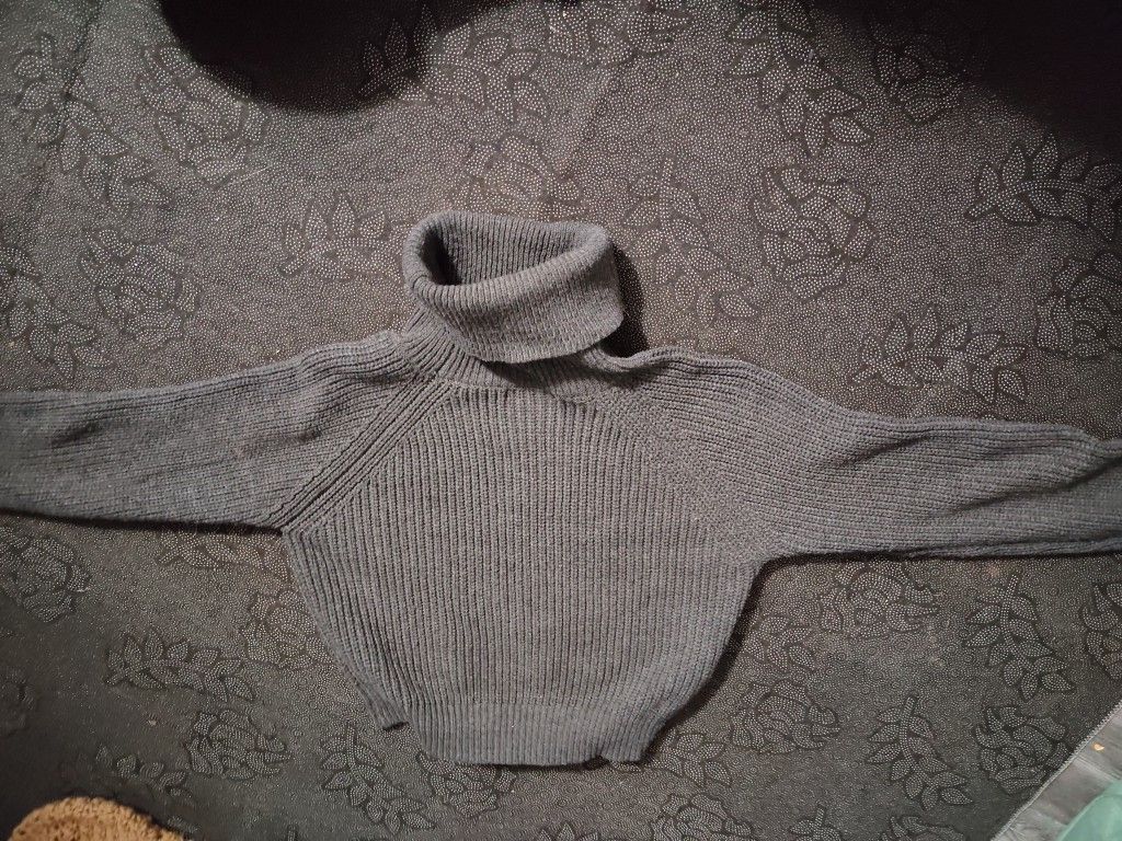 SHEIN Grey Cozy Turtleneck