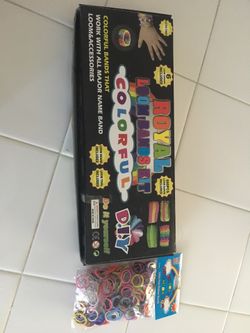Royal Loom Bands Kit plus extra loom bands