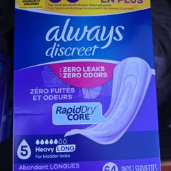 Always Discreet Adult Incontinence Pads for Women