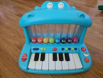 B. toys Toy Piano for Kids Hippo Pop