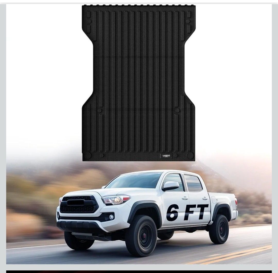 Bed Mat for Toyota Tacomo from 2005 to 2023 6ft