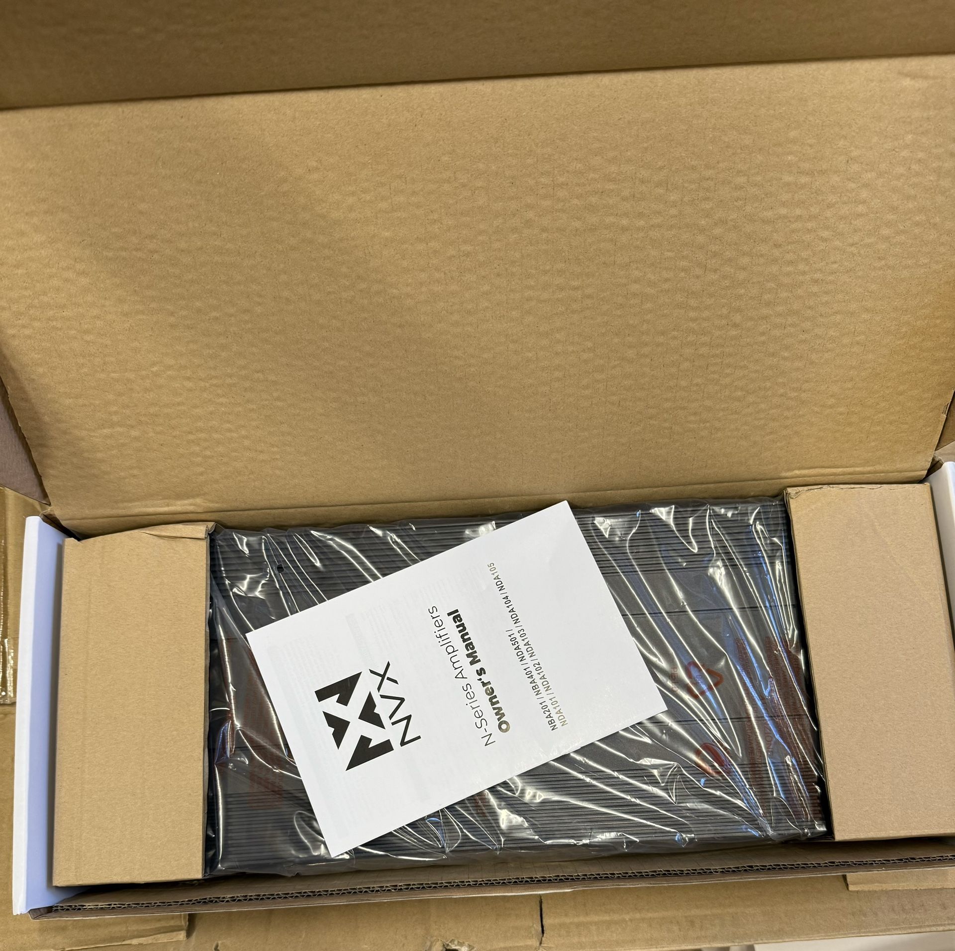 NVX NDA501 5 Channel Amp **Brand New**