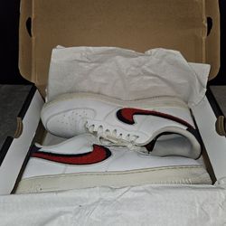 Nike Air Force 1 '07 LV8 'Chenille Swoosh Mens: 12