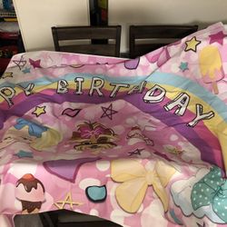 Jojo Siwa Vinyl Birthday Banner 7’ * 5’ 