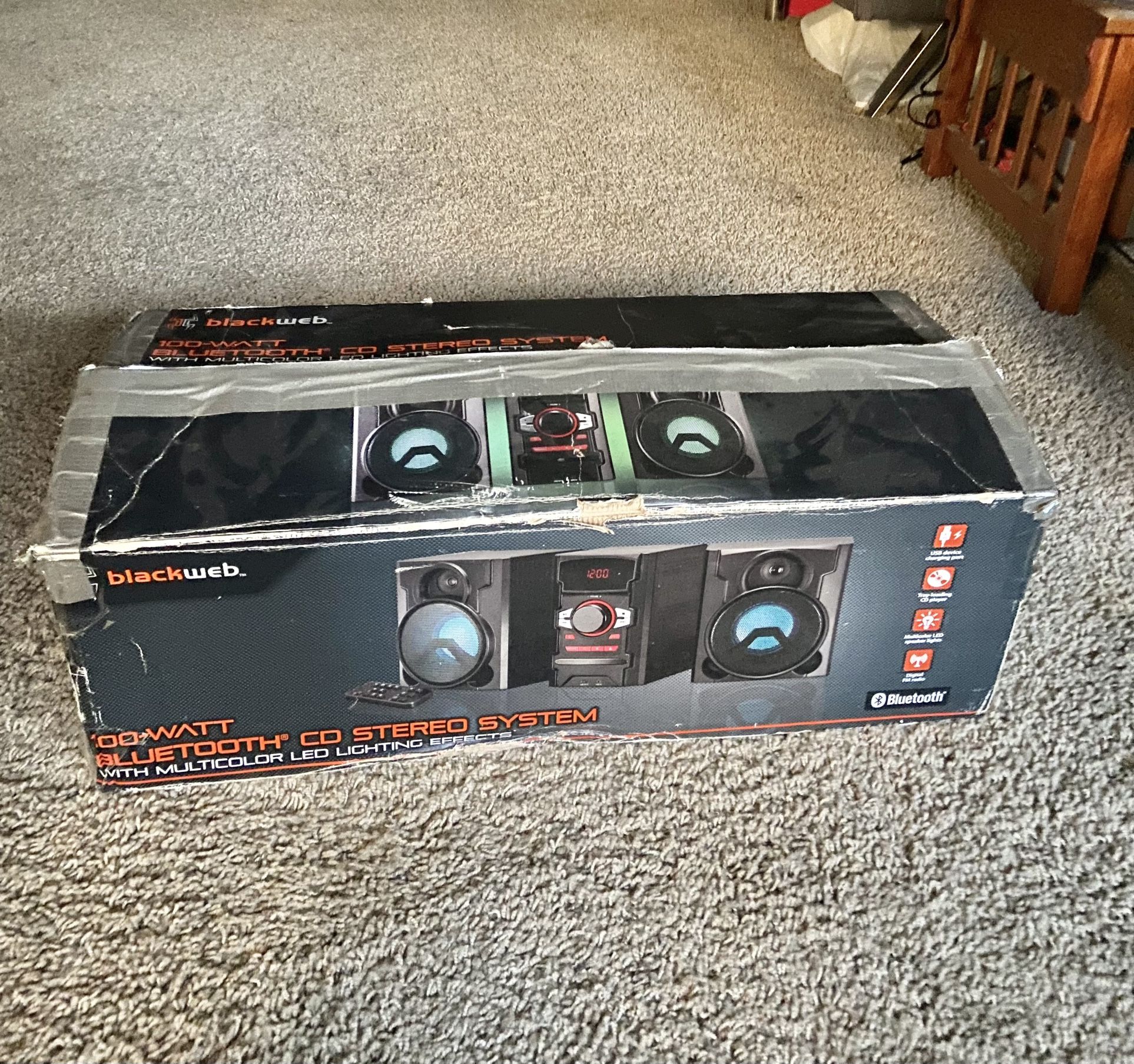 Brand New CD And Bluetooth Stereo