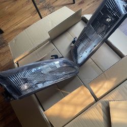 1998 Toyota Camry BLACK Headlights 