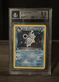 Dark Blastoise 1st Edition Holo 8.5 BGS