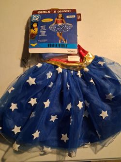 Wonder woman rubies brand size 6 6x costume
