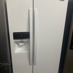 Whirlpool Fridge Side By Side Working Good 