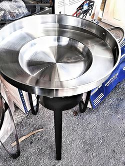 Stainless steel disk tall sgand andburner 120 today or best offer