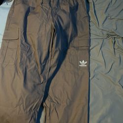 Adidas Cargo Track Pants Size Large 