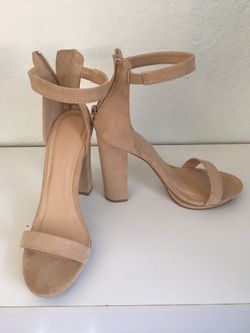 Nude high heel