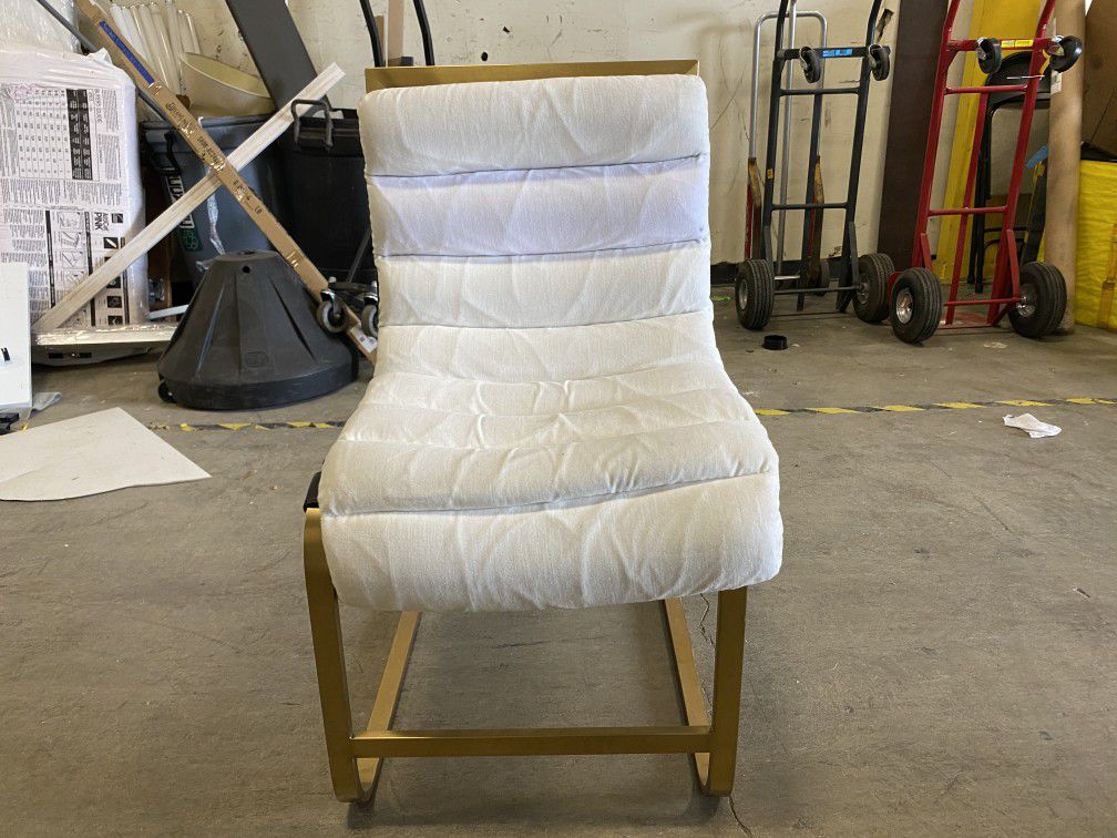 Restoration Hardware Gold Chair