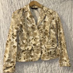 Eddie Bauer:100% Cotton Jacket, Pockets, Size:Small 