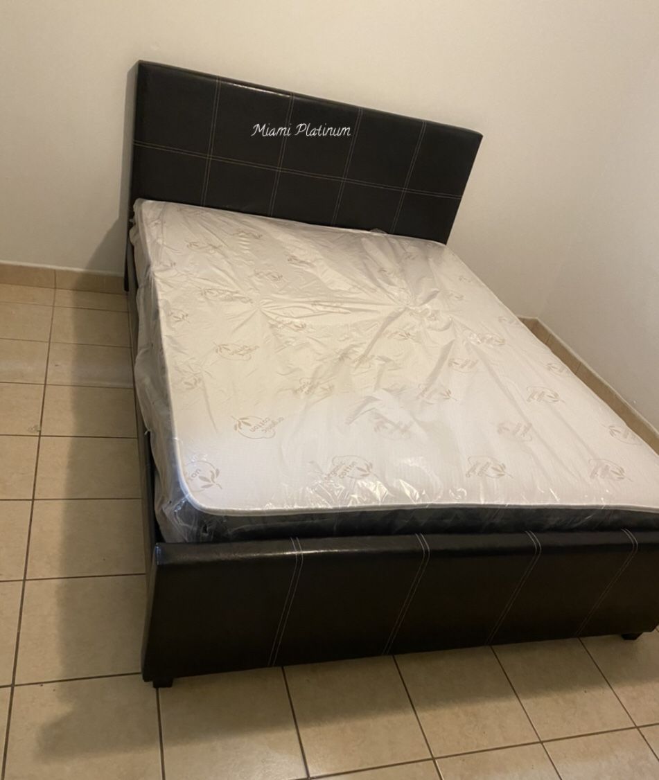 Queen Bed With Mattress /// Financing Available