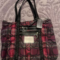 Coach Poppy Signature Tartan Visit > Plaid Glam