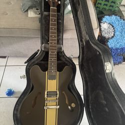 Es-333 Tom Delonge Epiphone Semi Hollow Electric Guitar 