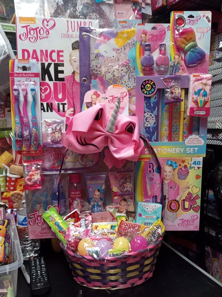 JOJO SIWA EASTER BASKET $35 ✔️ PRICE IS FIRM!!!✔️