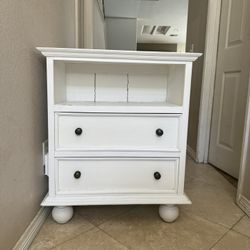 Vintage White Dresser 