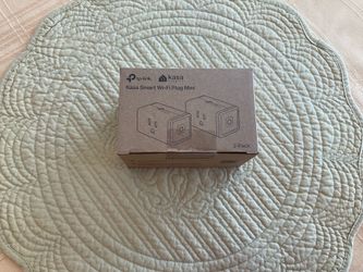 KASA Smart Wi-FI Plug Mini 2-Pack-NEW