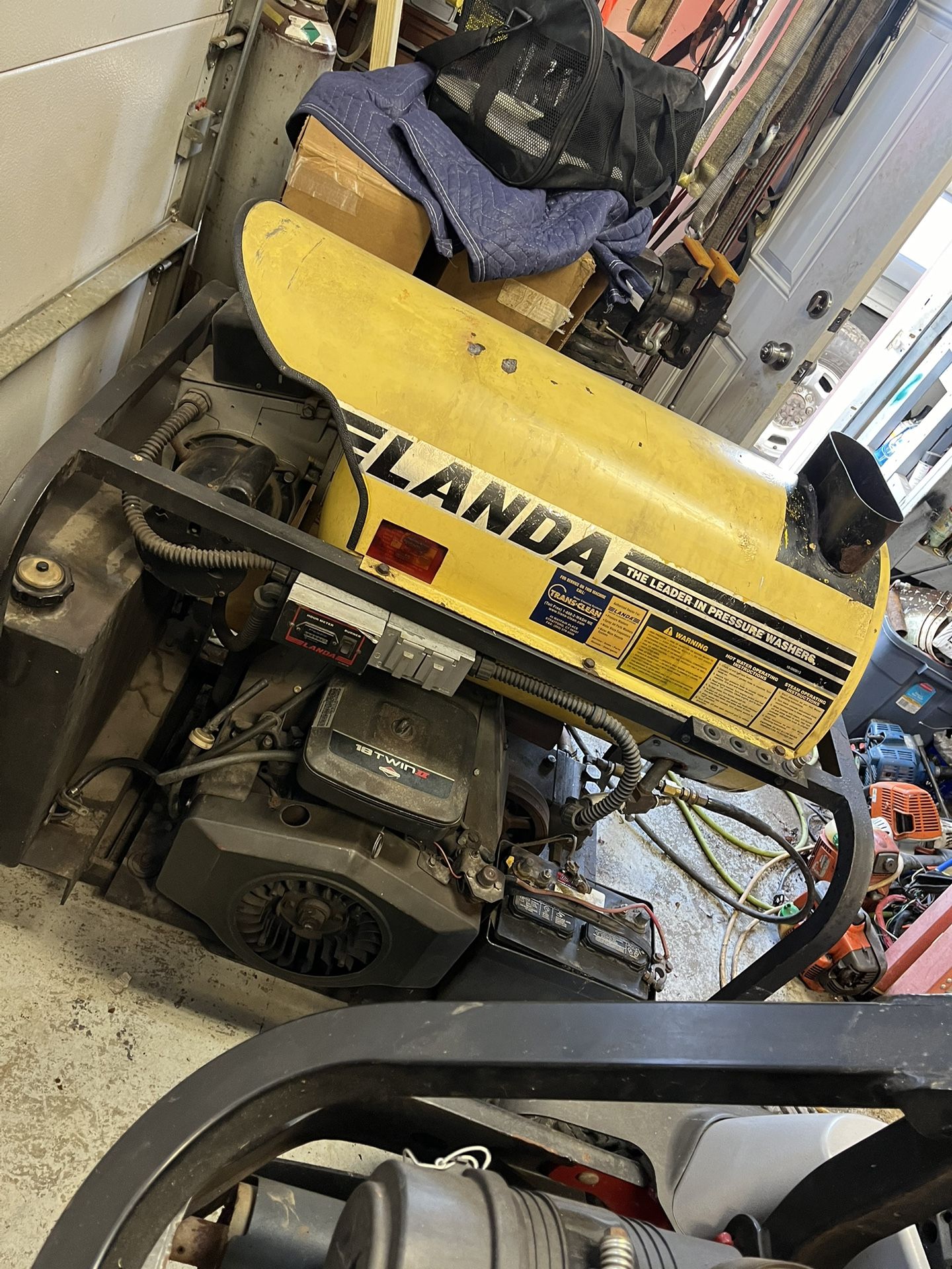Landa Commercial Gas Hot Power Washer