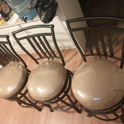 3 Bar Stools New