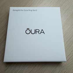 Sizing kit for Oura Ring Gen3
