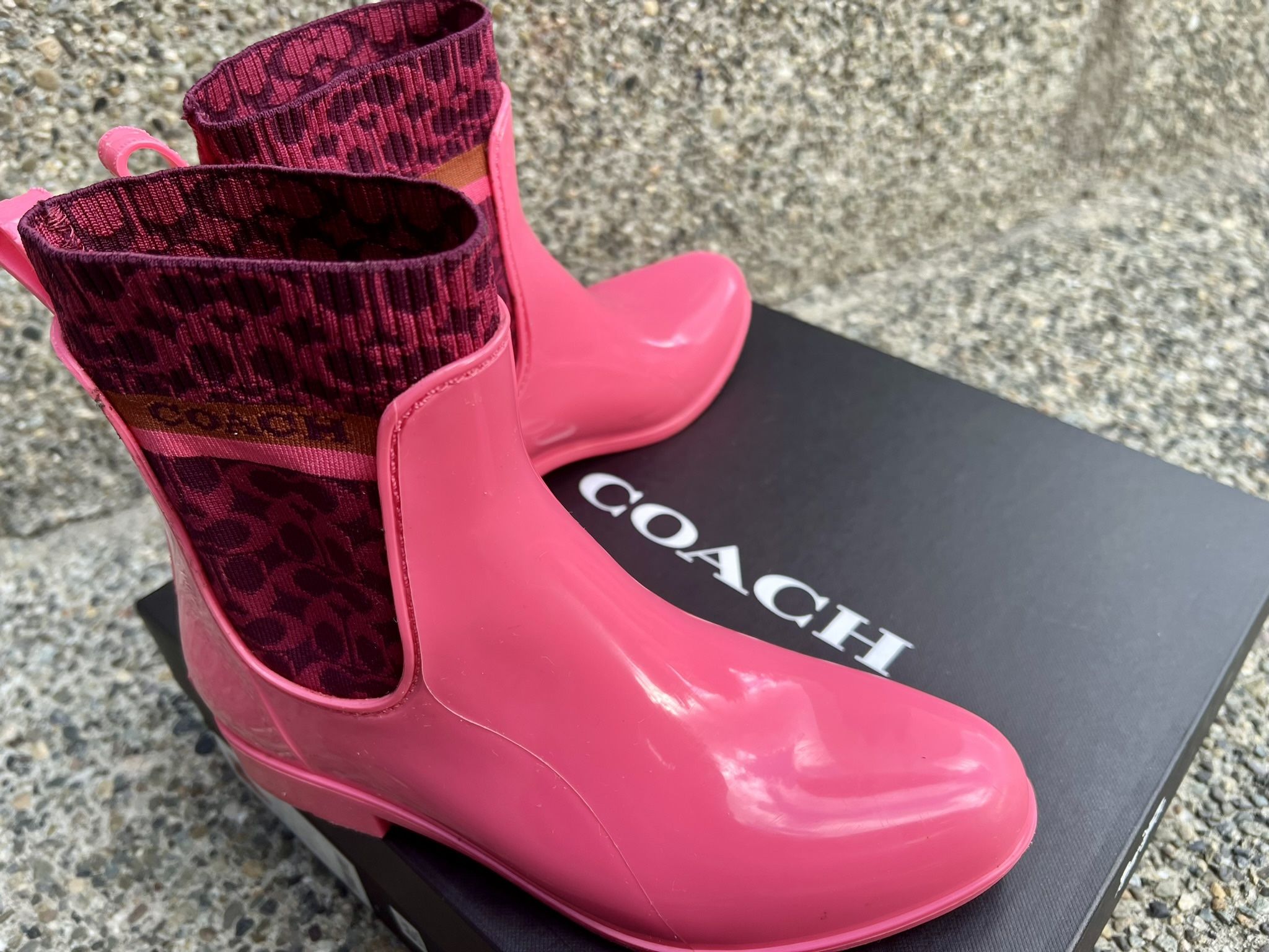 Coach Rain boots
