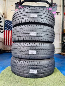 ✅ 4 USED TIRES LT295/65R20 MICHELIN DEFENDER LTX MS2 295/65R20 HEAVY DUTY TRUCK 295 65 20