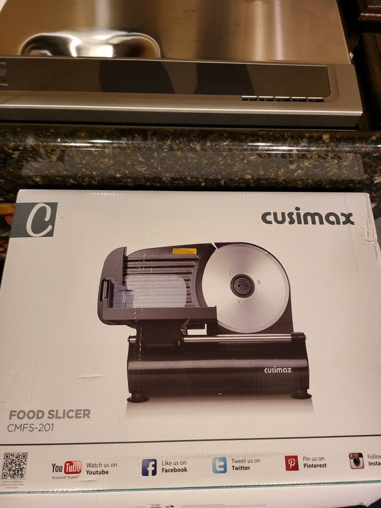 Cuisemax Meat And Food Slicer New