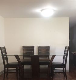 Dining table set with 6 chairs