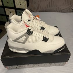 Jordan 4 White Cement Size 13