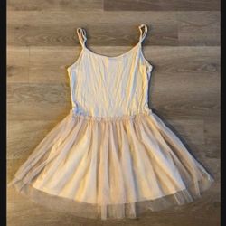 NEW Women Elegant Cami Ballet Style Japanese K Pop Layer Top Clothes Size S