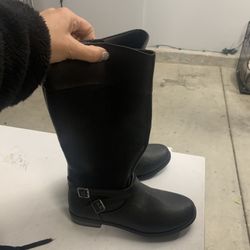 Big girls black boots