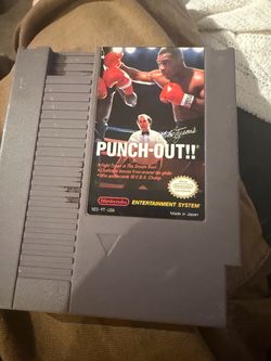 Mike Tyson's Punch-Out!! NES Cartridge