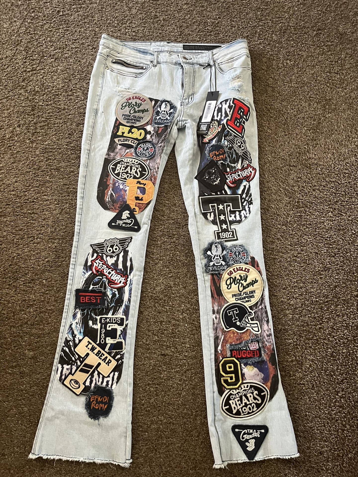 Rockstar Original Mens Flair Jeans