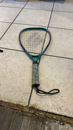 Purple/teal Blue Racketball Racket