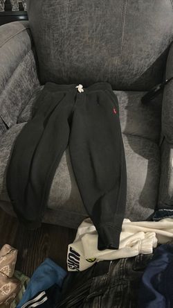 Polo boys black joggers size 6