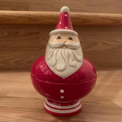 Johanna Parker Small Santa Canister and S&P Set