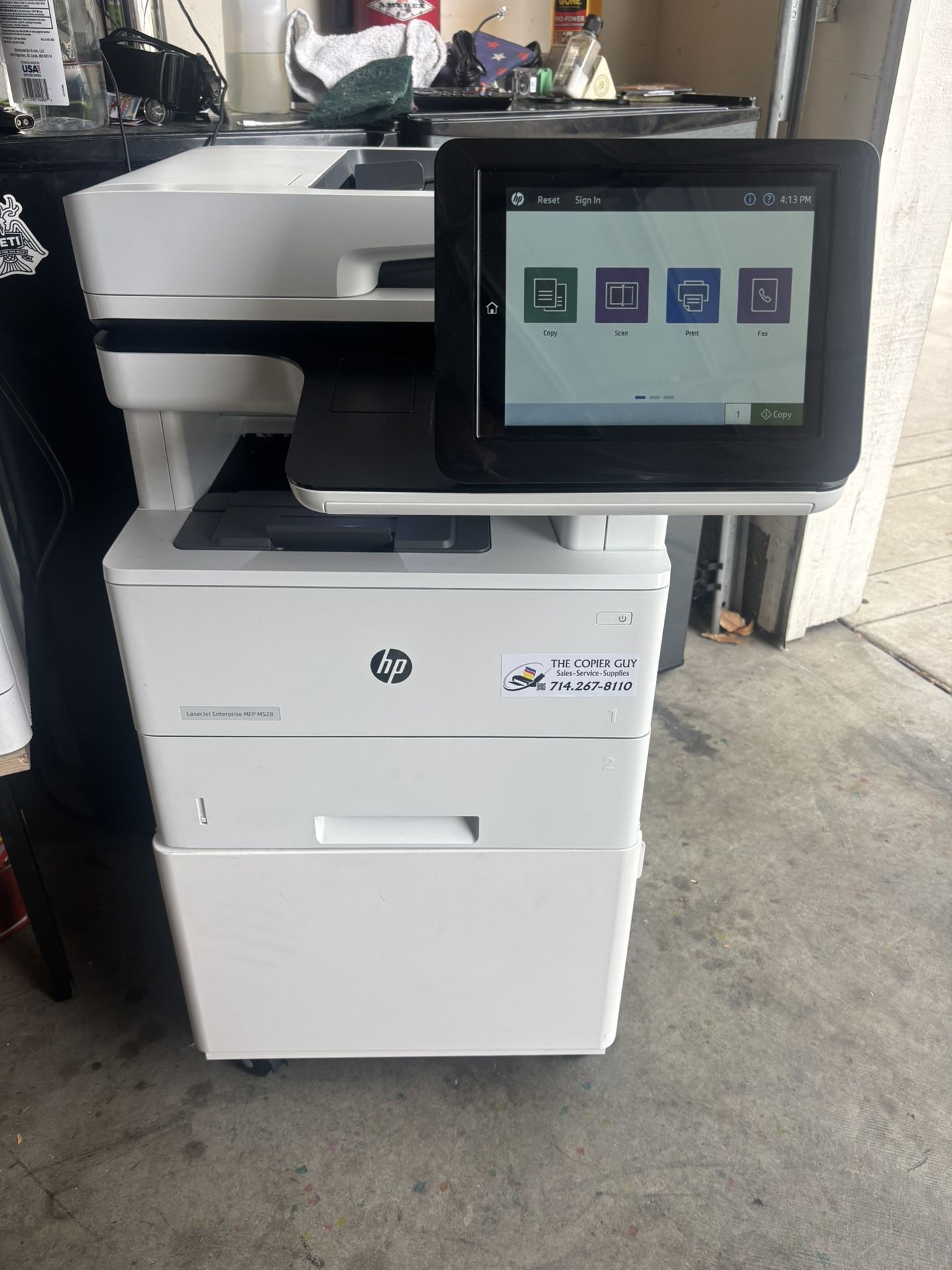 Hp MFP 528 Mono Color Copier/print/scan/fax