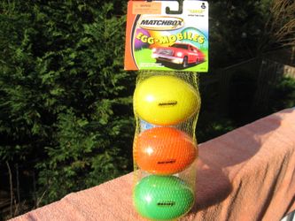 Matchbox Egg Mobiles 3 Vehicle Set 1:64 Scale Die-Cast 2001~New