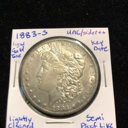 1883-S Morgan Dollar Rare Key Date