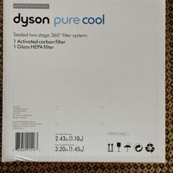 New Dyson Pure Cool 360° Filter Set – HEPA + Activated Carbon (Sealed)